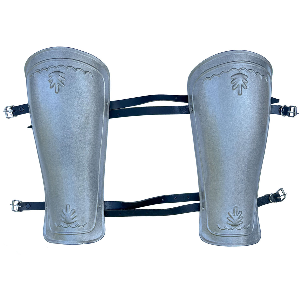 Roman Commander Eagle Steel Leg Armor Guard Greaves - TOPHATTER'S ARMORY DEALS
