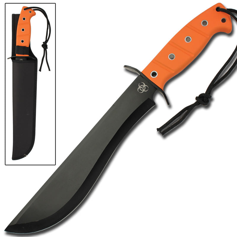 Pandemic Survival Zombie Hunter Knife - TOPHATTER'S ARMORY DEALS
