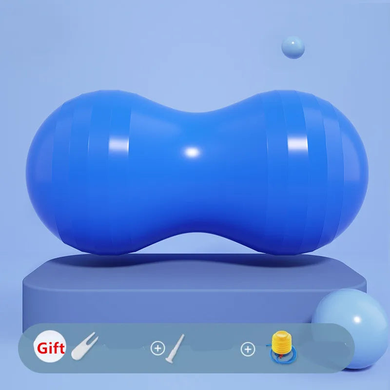 Peanut Ball Yoga Exercise Ball for Balance Training