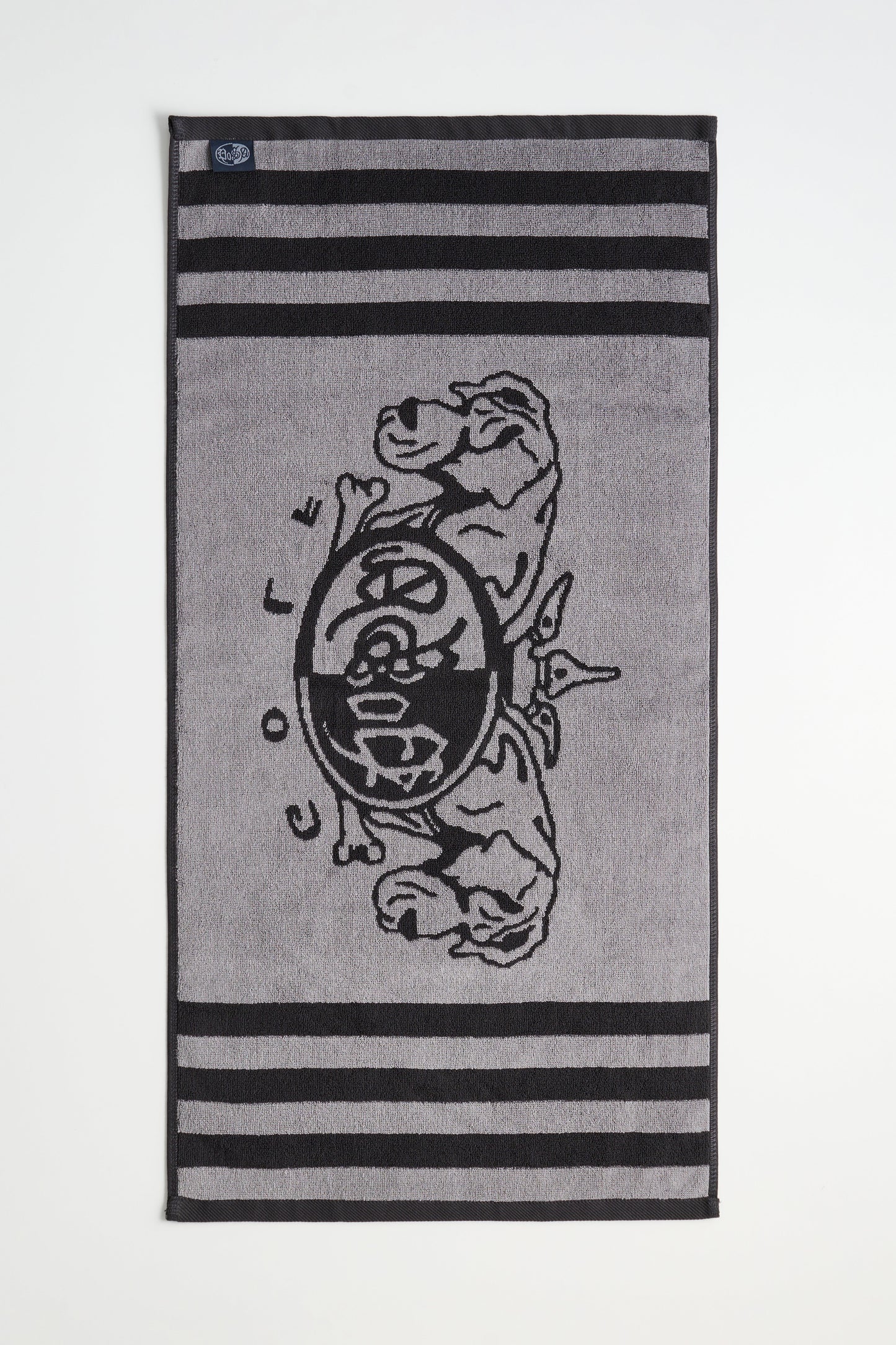 Posa Golf Logo Golf Towel Grey / Charcoal