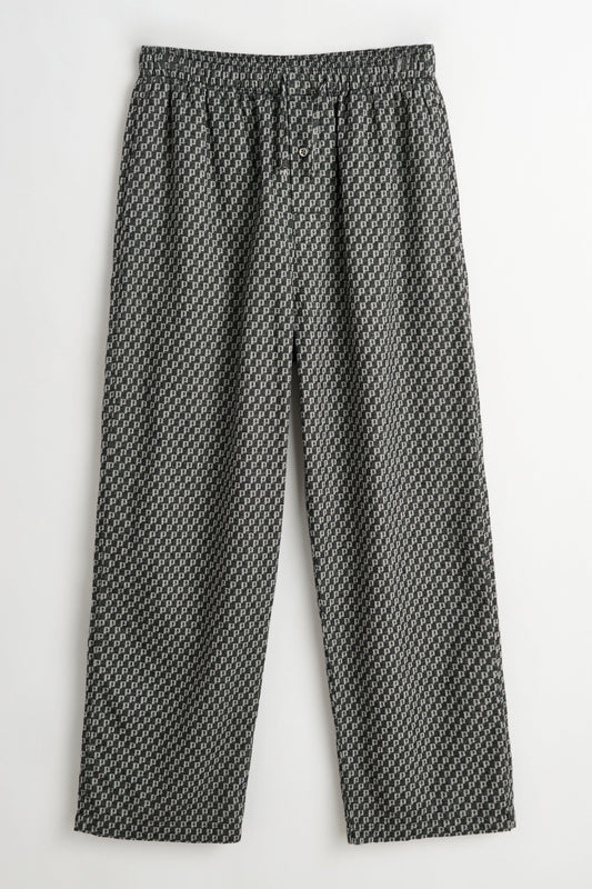 Polar Skate Co. Pyjama Pants P Pattern Black / White