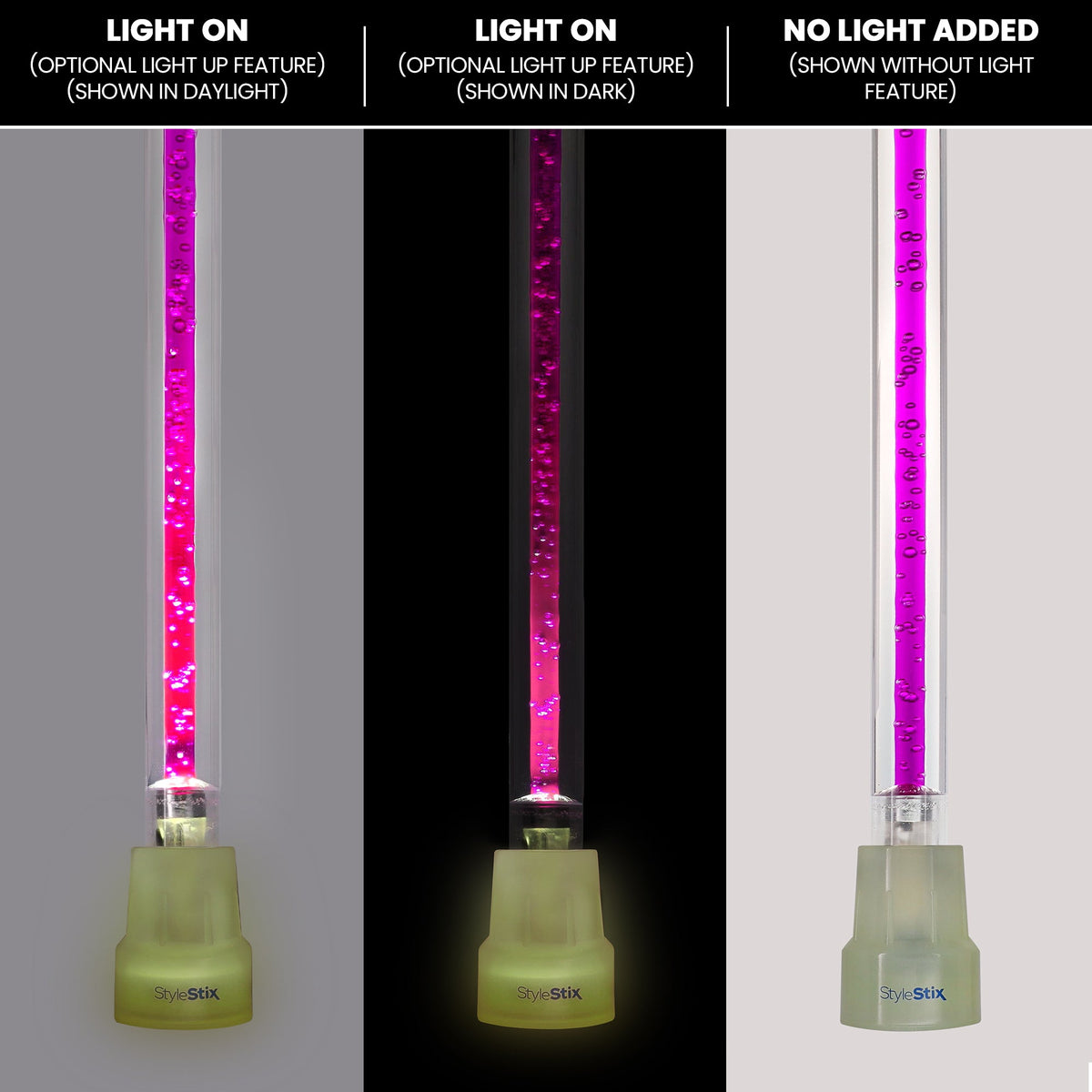 Flashlight x2 (only for StyleStix Canes)