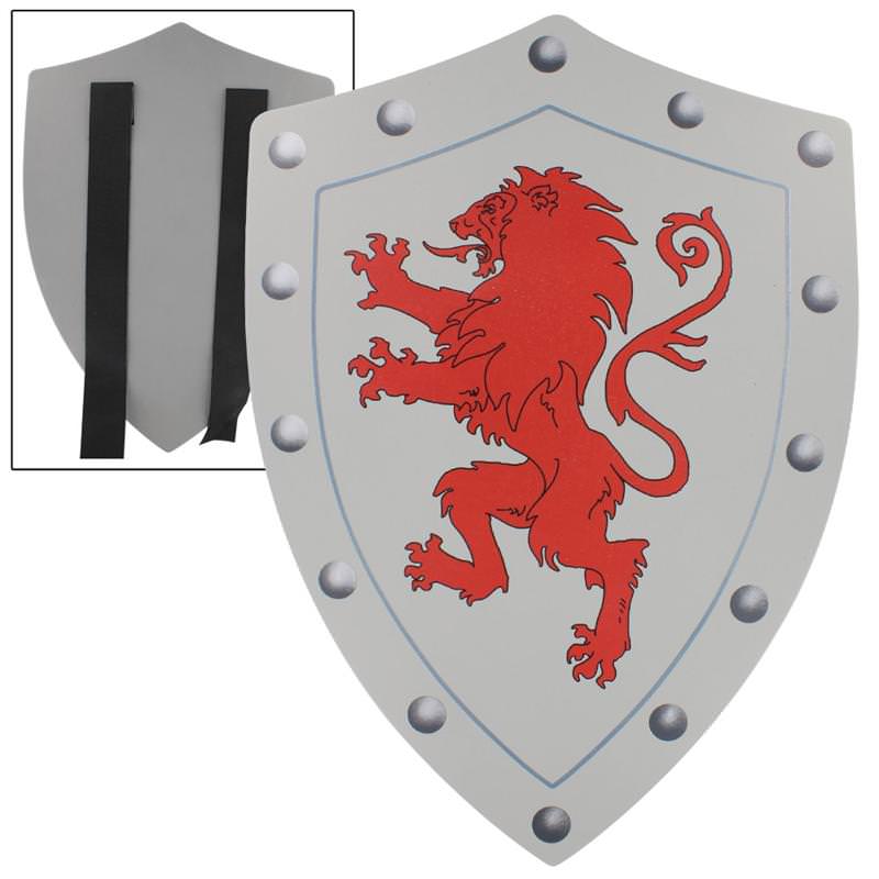 Rampant Lion Valor Medieval Battle Foam Shield