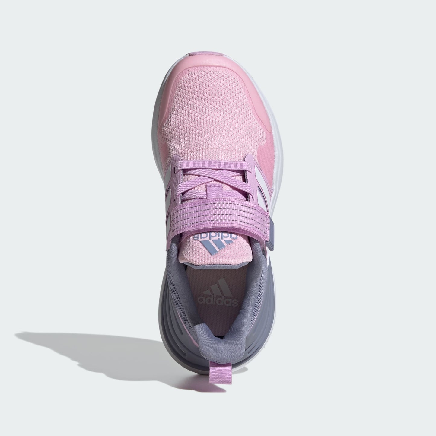 [ID3382] Youth adidas Rapidasport Bounce Top Strap ‘Clear Pink Cloud White Bliss Lilac (GS)'