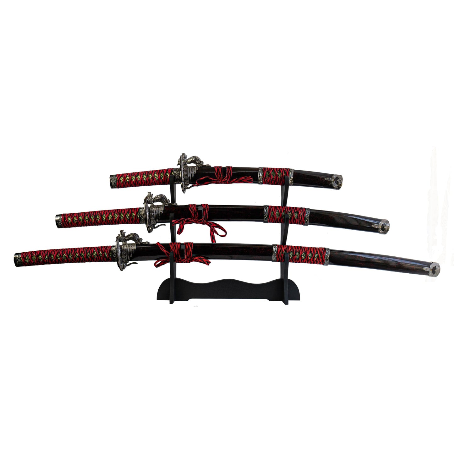 Fire and Steel - Red Dragon 3-Sword Set