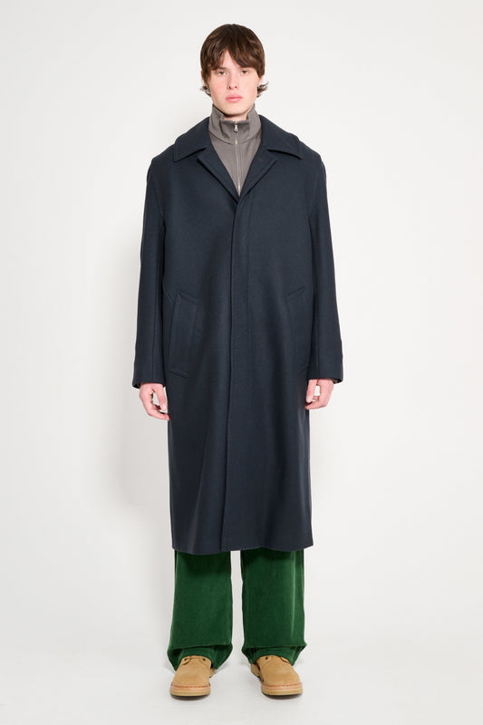 Rier Loden Coat Classic Plombe