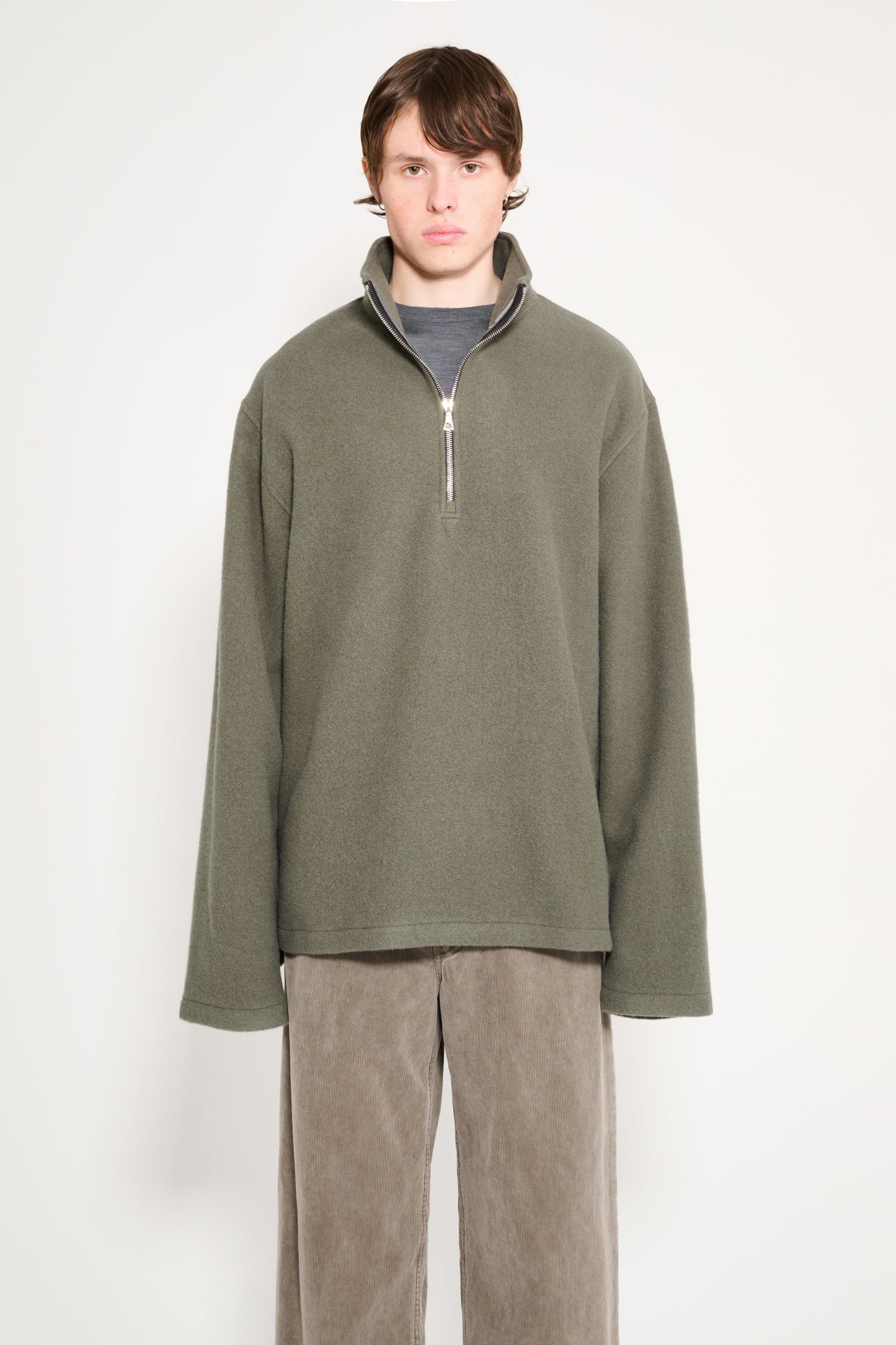 Rier Fleece Polo Camoscio