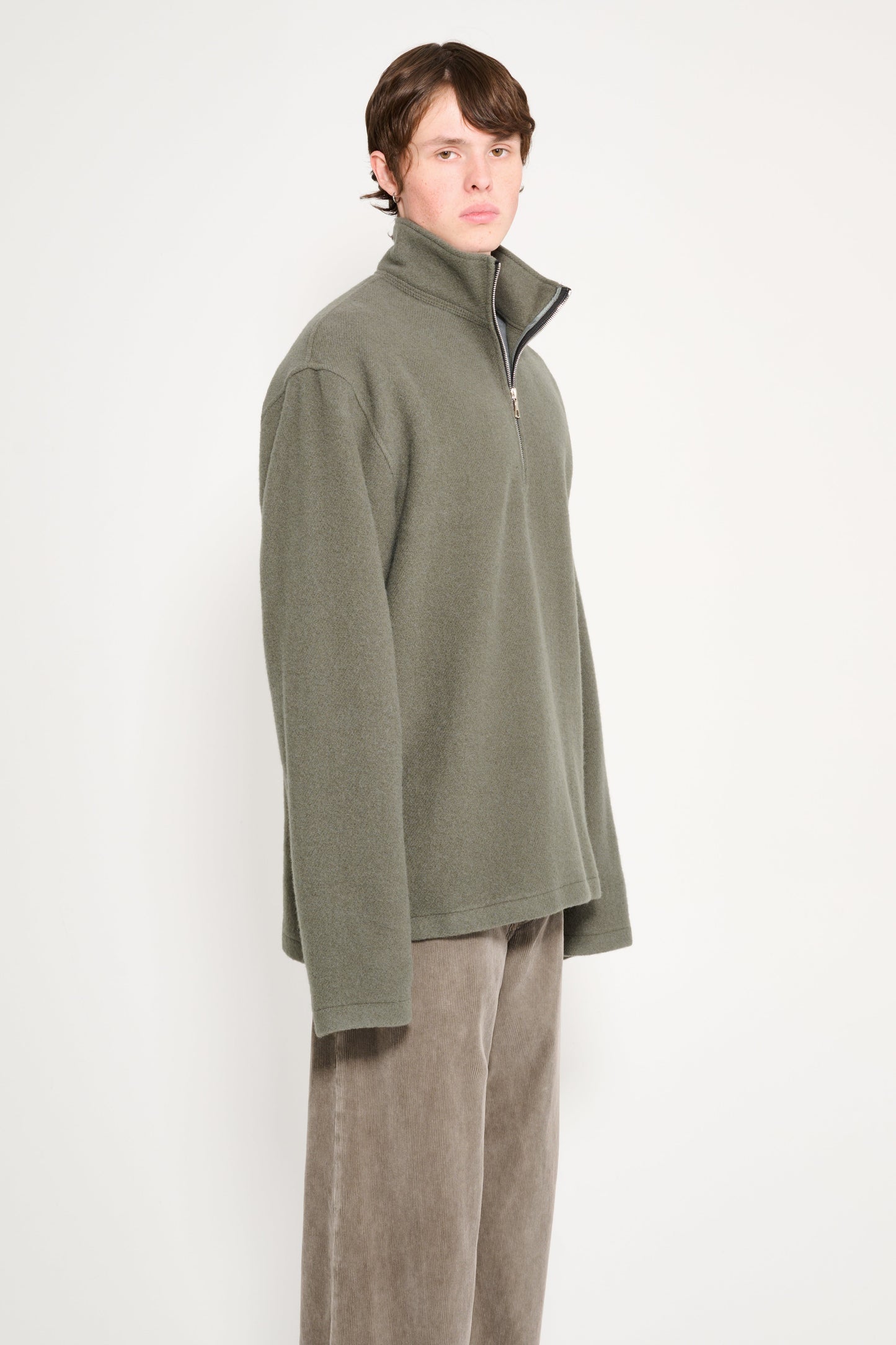 Rier Fleece Polo Camoscio