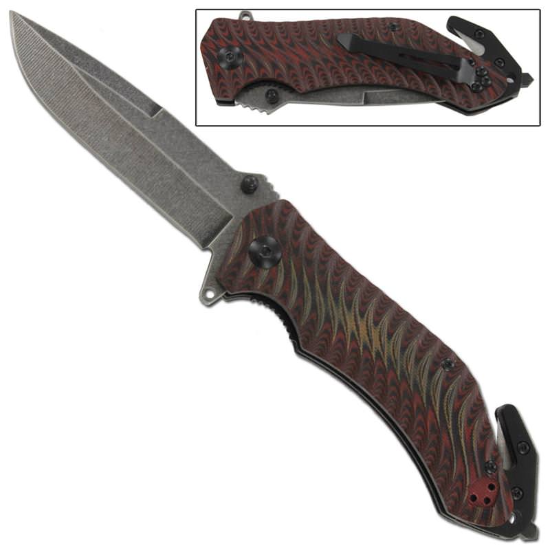 Rogue Phenomena Spring Assist Emergency Knife - TOPHATTER'S ARMORY DEALS