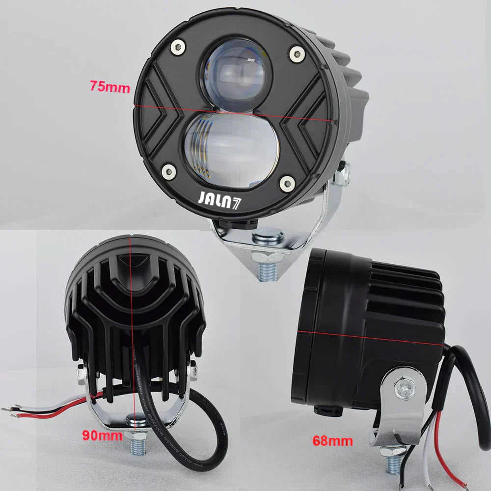 3 Inch LED Lights Pods 4x4 Offroad Driving Spotlight Fog Lamp