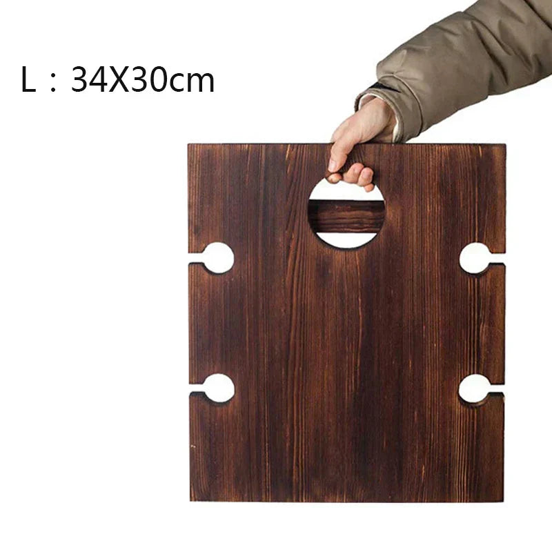 Portable Wooden Table Picnic