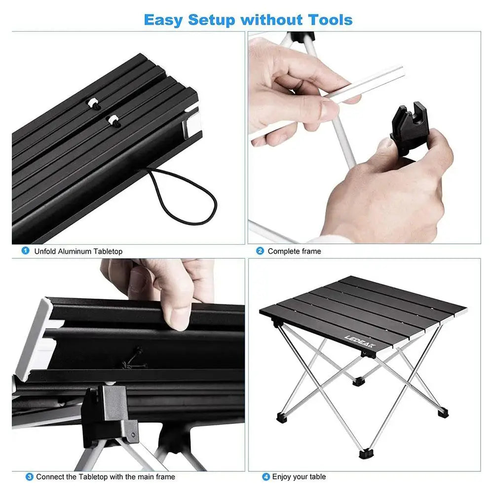 Portable Aluminum Camping Table