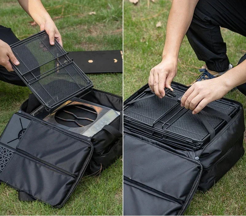 Storage Bag IGT Module Camping Organizer Black