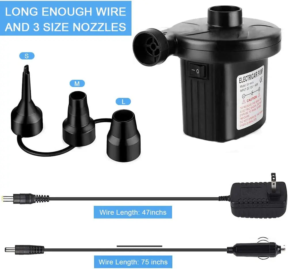 Outdoor Quick Air Pump Electric Air Cushion
