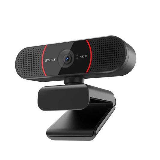 4K USB Mini Webcam with Sony Sensor Autofocus Black
