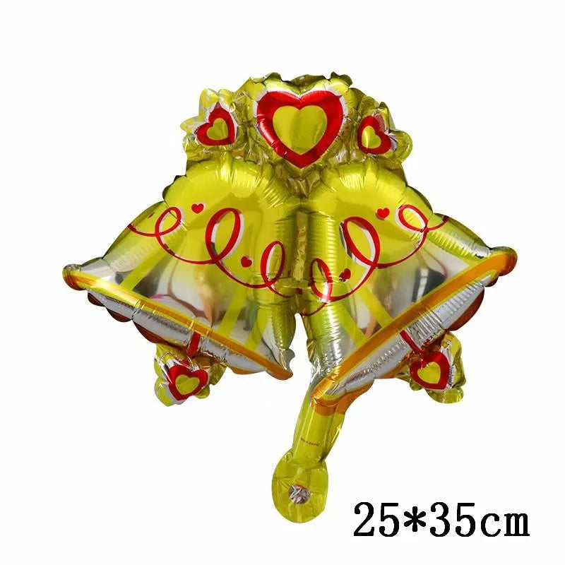 Cheerful Santa Claus Foil Christmas Balloon - 70x51cm