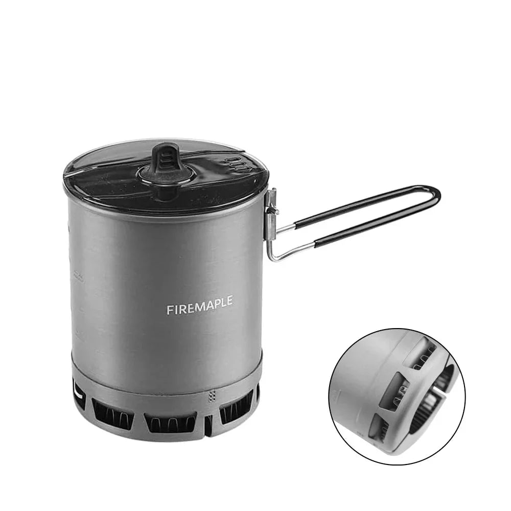 600ml Ultralight Heat Exchanger Pot Grey