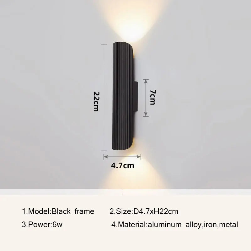 Nordic LED Wall Light: Modern Elegance for Every Room