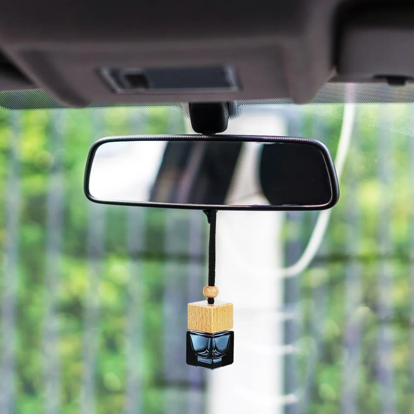 10PCS Hanging Car Perfume Bottle Diffuser–Ornament Black