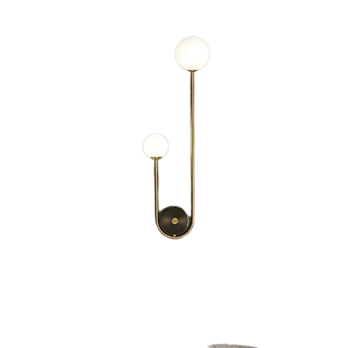 Modern Gold LED Wall Lamp: Illuminate Your Bedroom and Living Spaces with Style