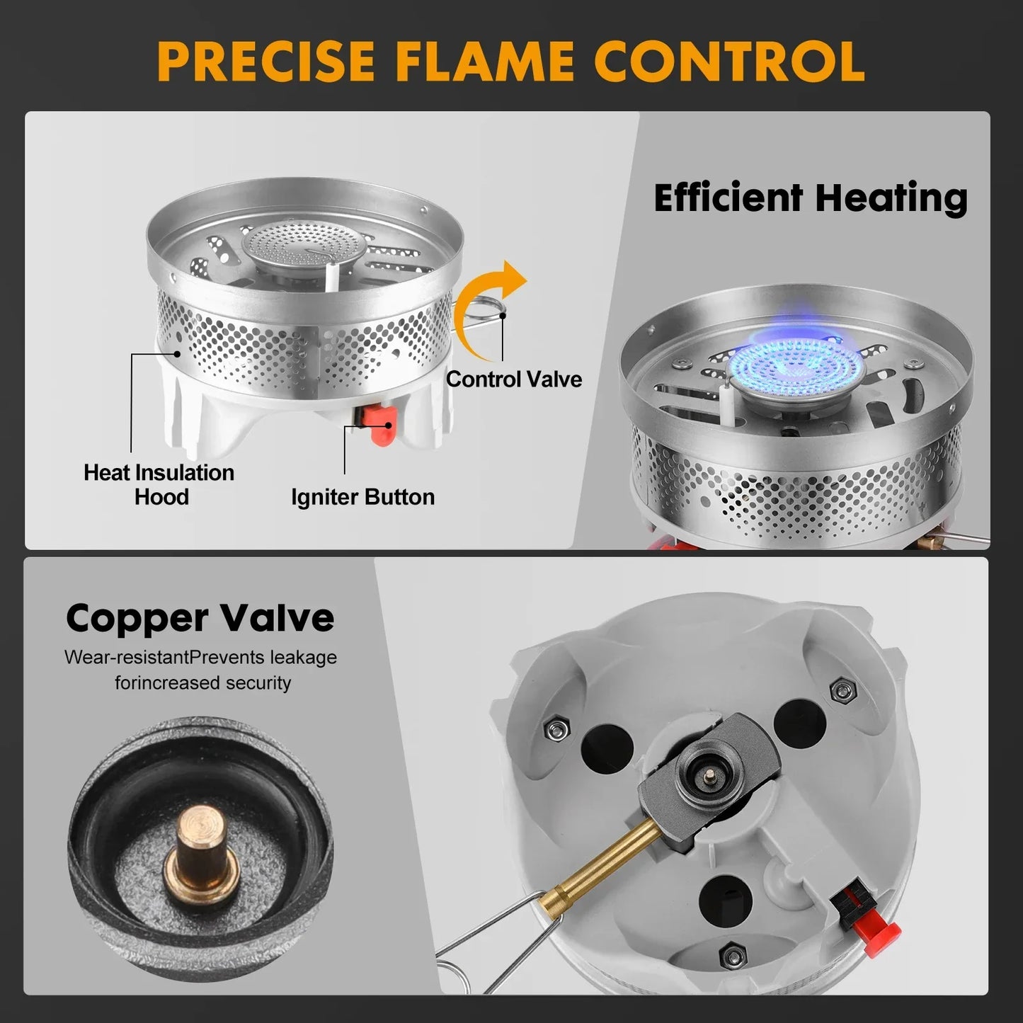 1.4L Backpacking Stove Cooking System
