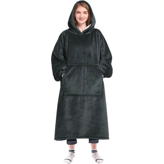 Oversized Wearable Blanket Hoodie
