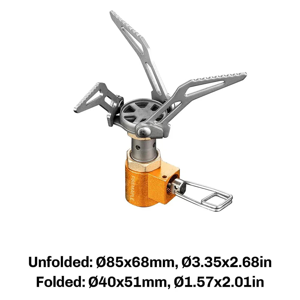 Titanium Rocket Stove 2600W Orange