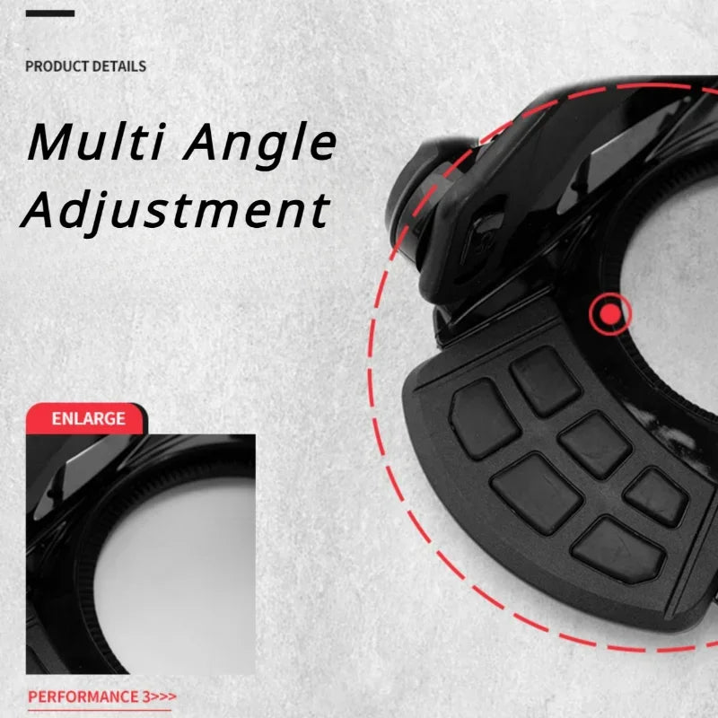2025 Adjustable Snowboard Bindings with Quick Release Buckle