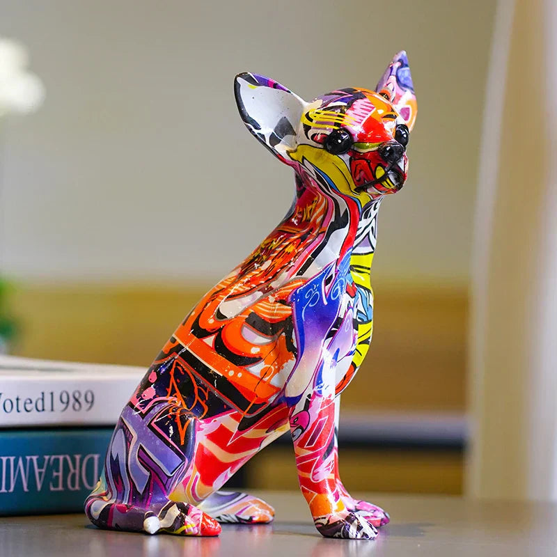 Modern Cute Graffiti Chihuahua