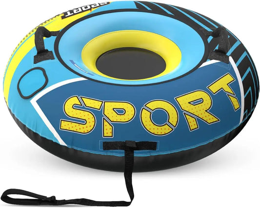 Inflatable Snow Sled Tubing with Handles