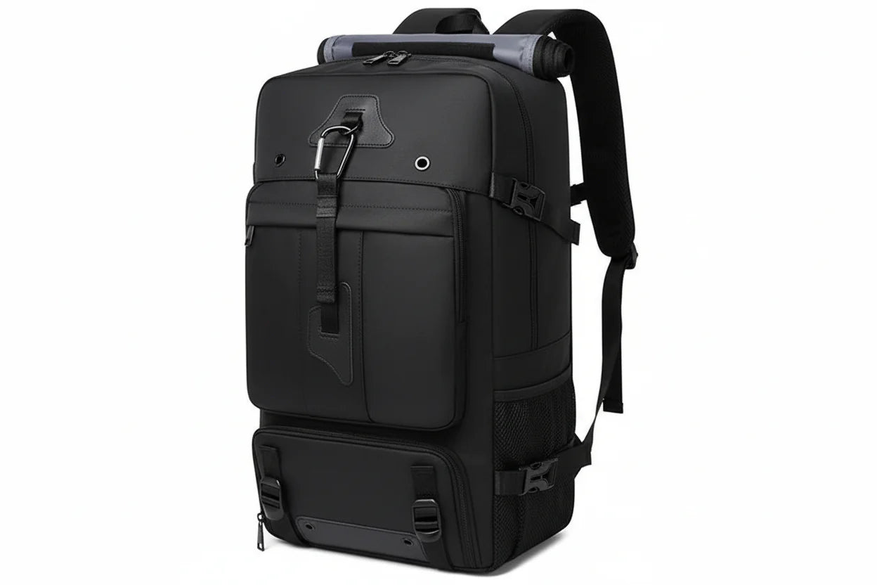 55L Waterproof Travel Backpack with Laptop Compartment