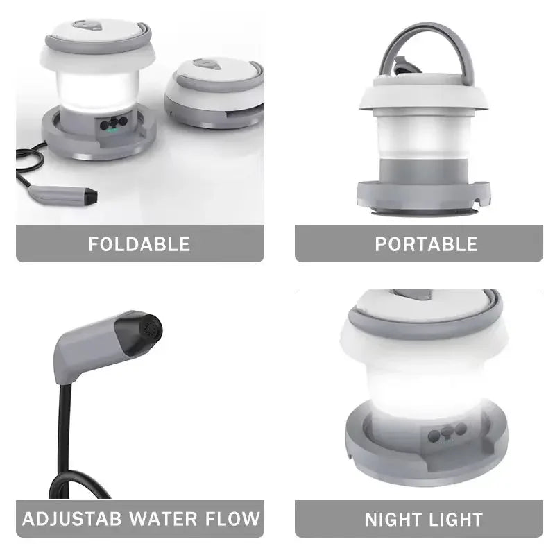 Portable Bidet Foldable 1L Toilet Sprayer