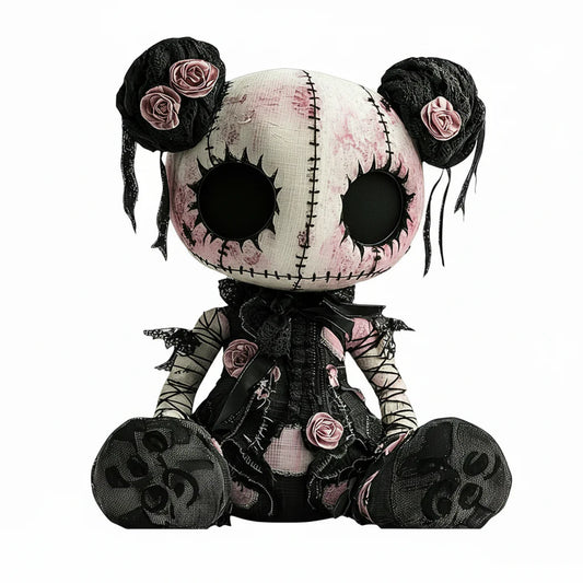 Gothic Horror Doll Wall Art Decor