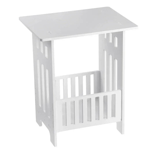 Compact and Chic: Nordic Modern Mini Bedside Table with Storage