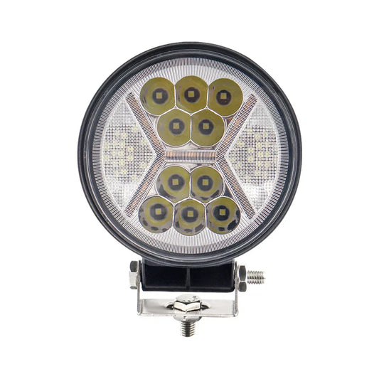 Round LED Work Light 4-Inch Spot Flood Beam