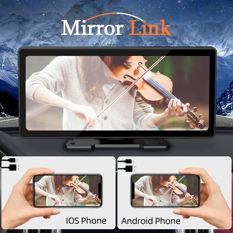 Universal Wireless Carplay Android Auto Car Screen
