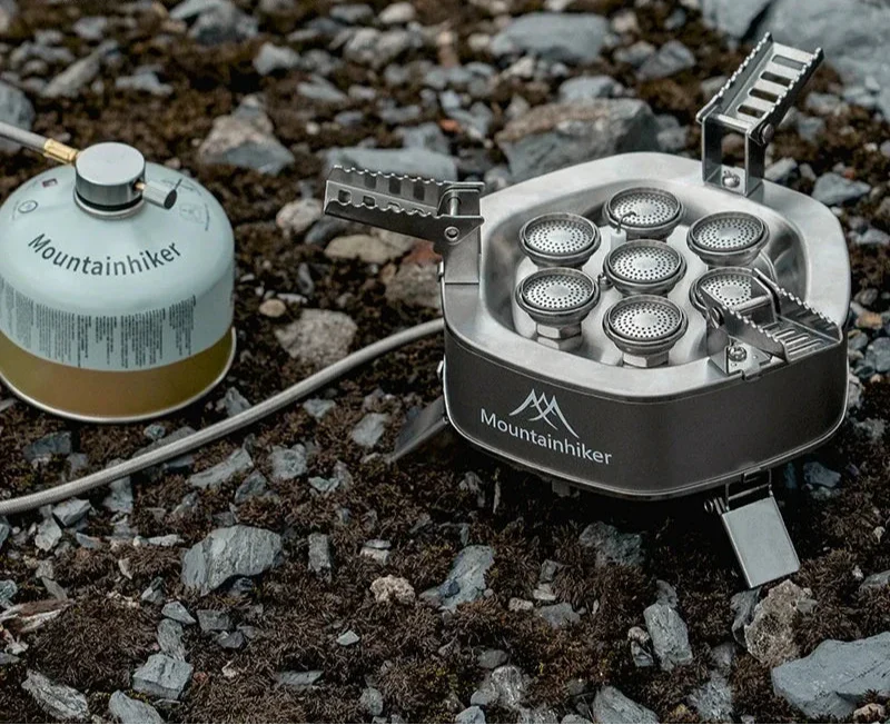 Seven Star 18000W Portable Gas Stove Silver