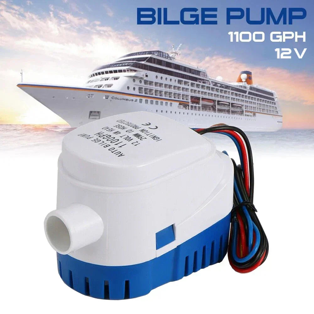 12V Automatic Submersible Bilge Pump