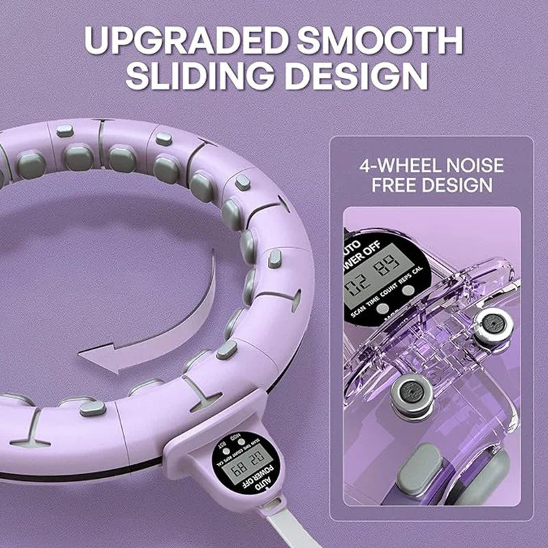 Weighted Fitness Hoop with Counter
