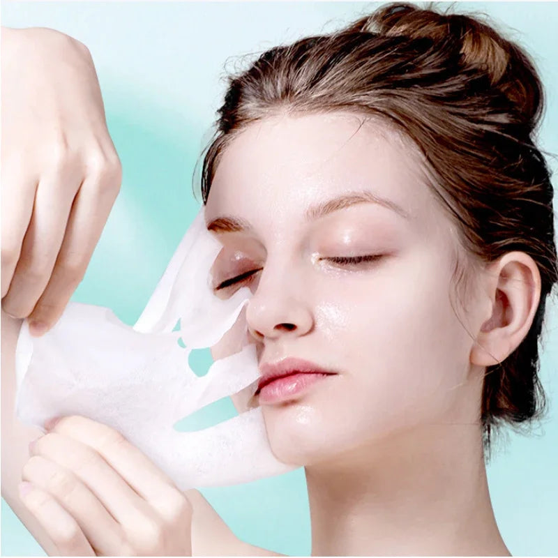 Hyaluronic Acid Facial Mask Set: 12-Piece for Complete Face Care