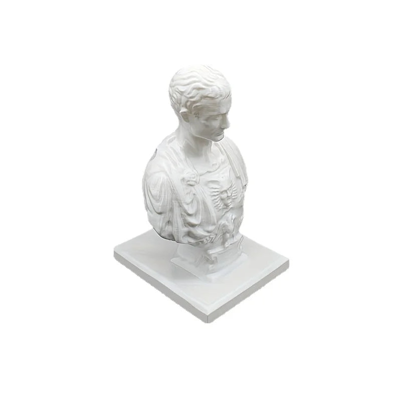 Julius Caesar statue Office Desk Pen Holder