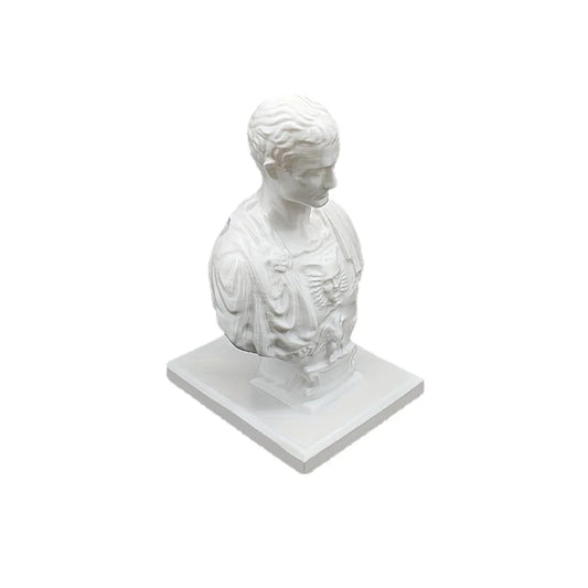 Julius Caesar statue Office Desk Pen Holder
