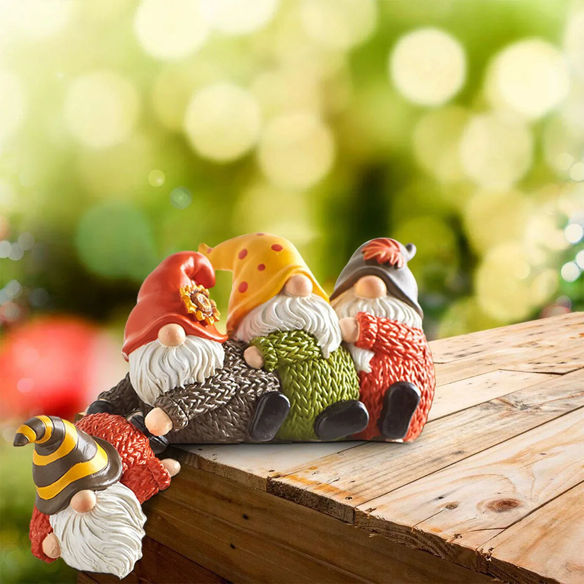 Cute Gnome Old Man Ornament