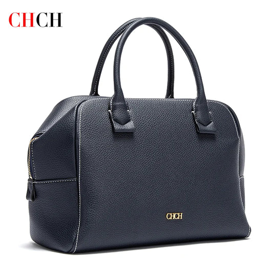 Women's Crossbody Pillow Bag with Wide Strap (Deep Blue)