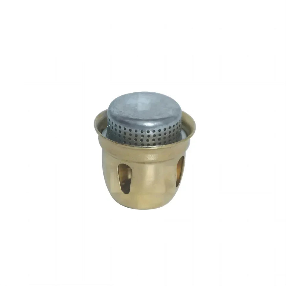Camping  Silent Camping Cap Stove Head Silver