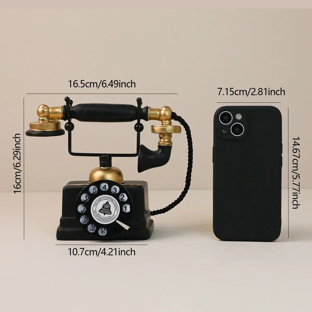 Vintage Telephone Prop