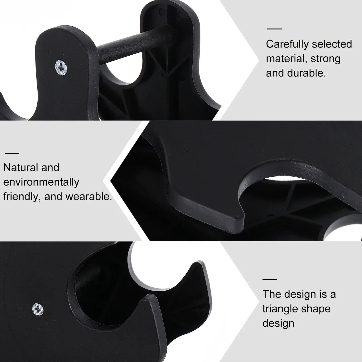 Triangle Fitness Rack - Dumbbell & Kettlebell Storage Stand