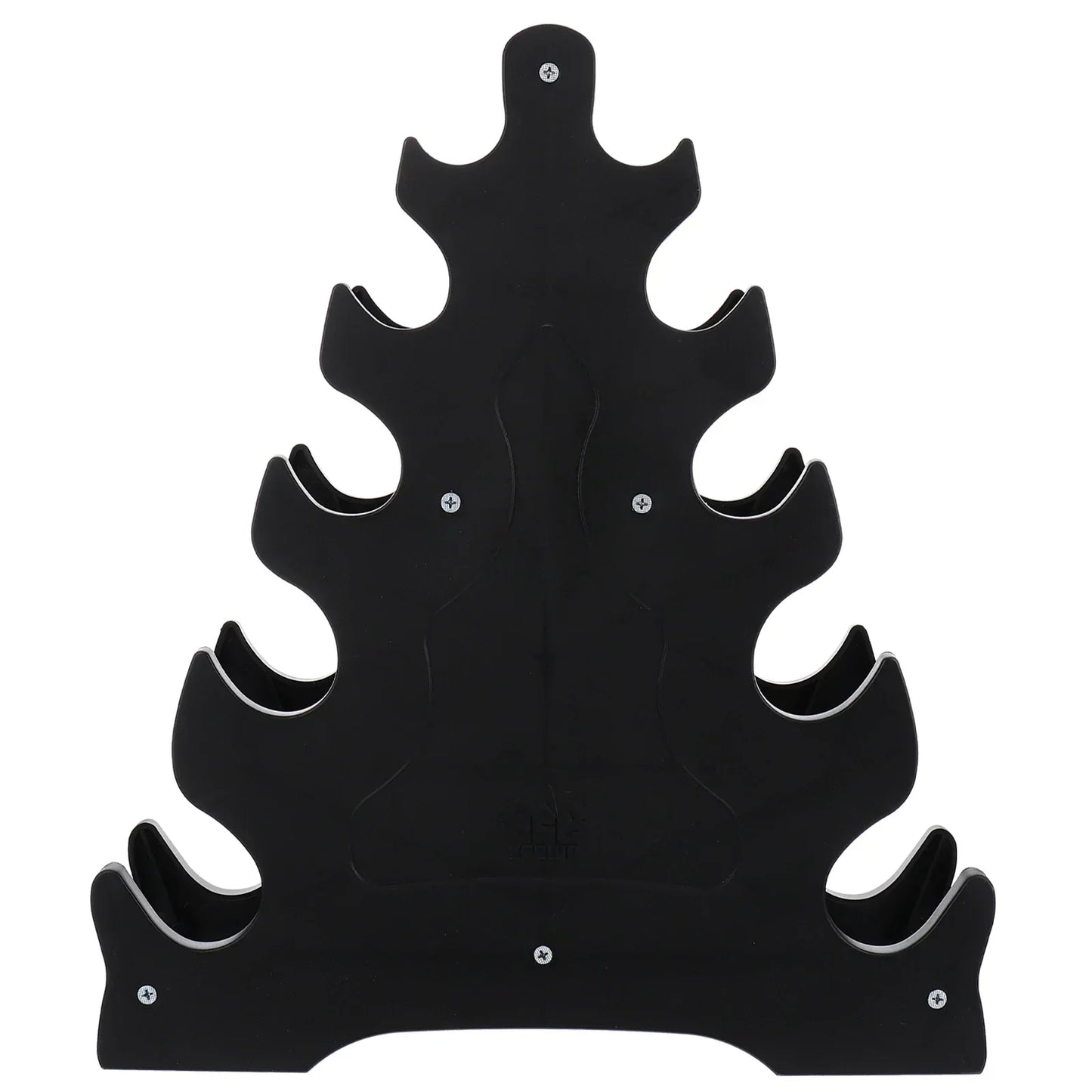 Triangle Fitness Rack - Dumbbell & Kettlebell Storage Stand