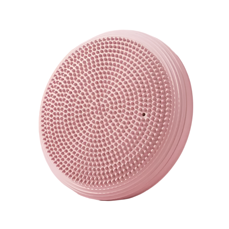 4mm Natural Rubber Flat Balance Yoga Trainer Mat Pink
