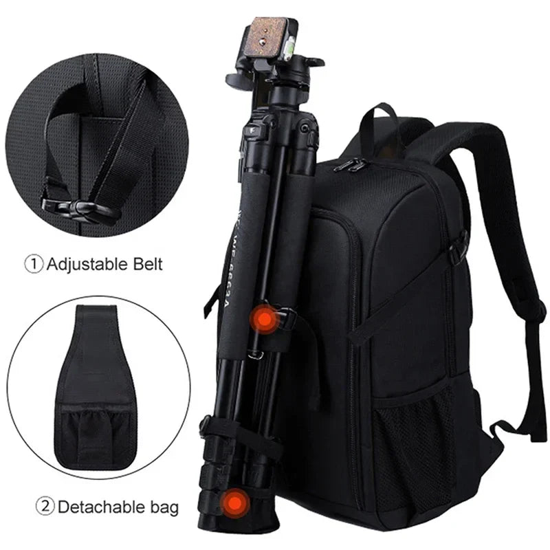 Waterproof Backpack Photography Orange